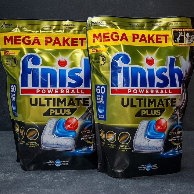 Finish ultimate plus Капсулы, таблетки для посудом