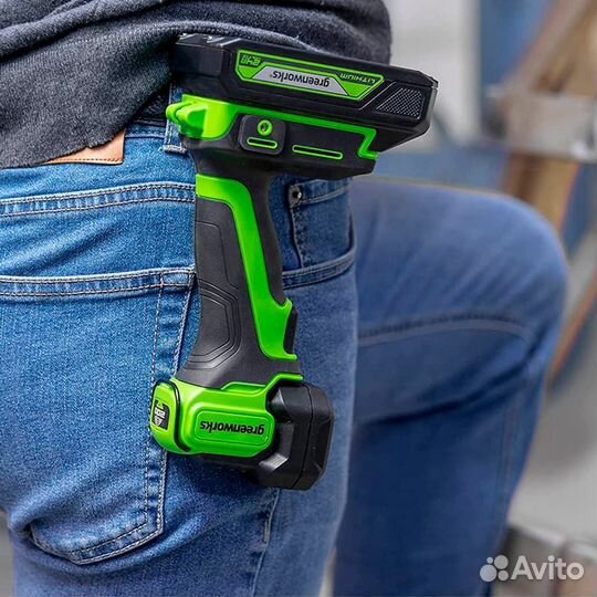 Фонарь аккумуляторный Greenworks G24SL200 24В, 200