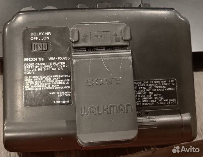 Аудиоплеер кассетный Sony Walkman WM-FX435