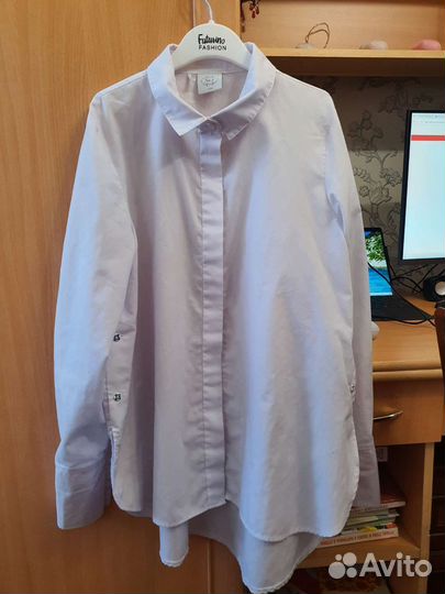 Стильные блузки и брюки на девочку р.152