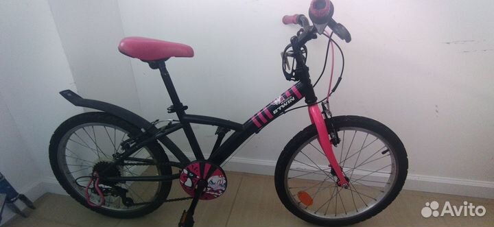 Велосипед подростковый 20 B-Twin для девочки