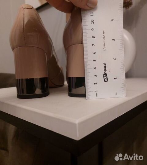 Туфли кожаные