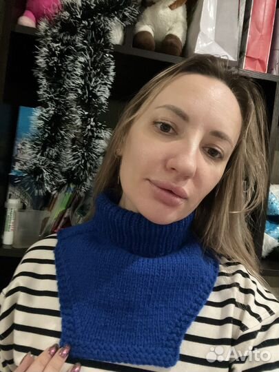 Манишка ручной работы