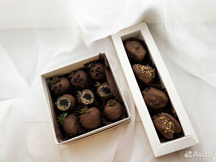 Финики в шоколаде