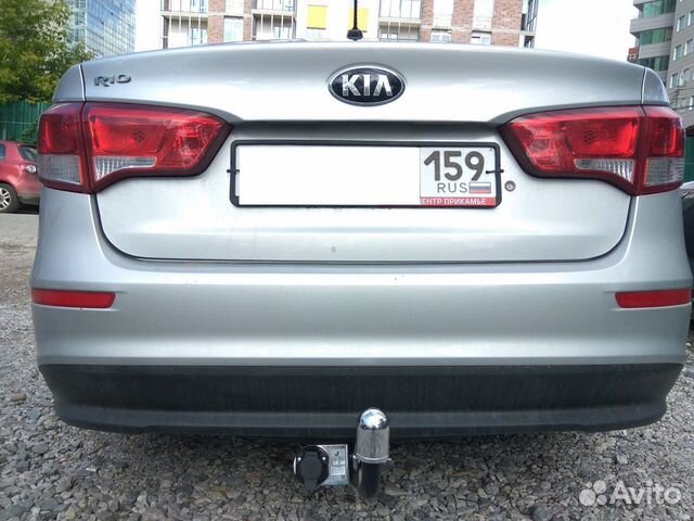 Фаркоп Лидер-Плюс для Kia Rio 2012-2017