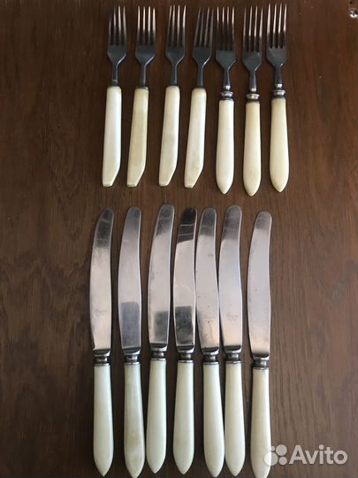 Набор вилок и ножей СССР