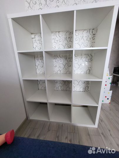 Стеллаж IKEA каллакс 12 ячеек