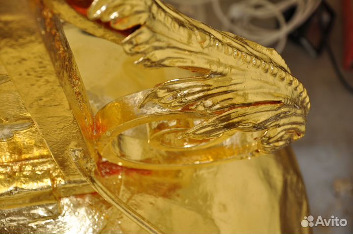 Золочение, декорирование интерьера