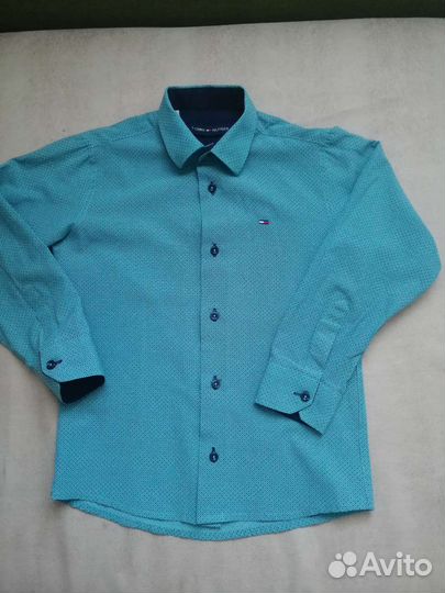 Рубашка школьная для мальчика 122 128