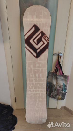 Сноуборд GNU Carbon hightbeam 161w