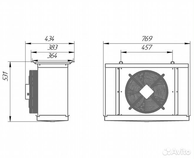 Холодильная сплит-система Intercold LCM 316PR FT