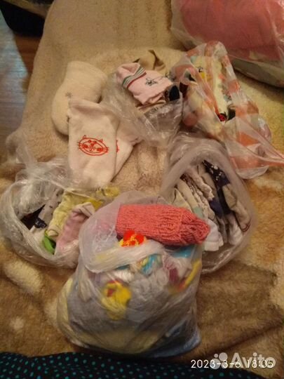 Пакет детских носочков для ребенка от 0 до 6 мес