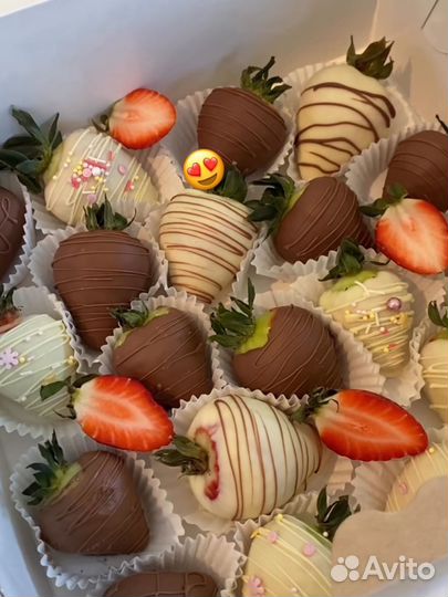 Клубника в бельгийском шоколаде