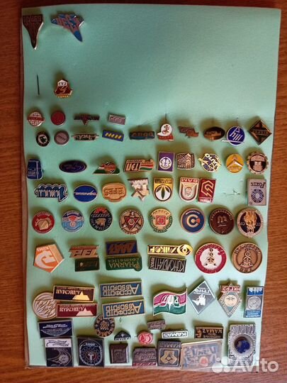 Значки, предприятия, организации, фирмы, школы