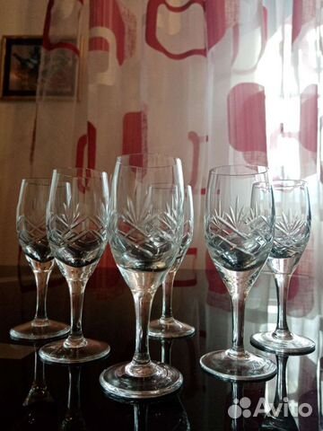 Рюмочки хрустальные СССР 1970год