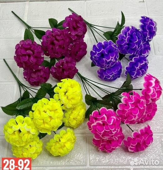 Искусственные цветы букеты