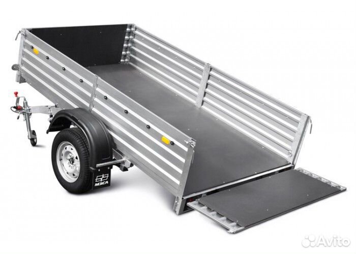 Прицеп легковой с высоким бортом
