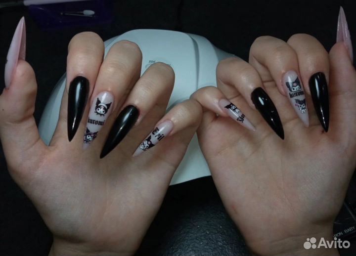 Наращивание ногтей маникюр