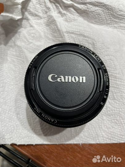 Обьектив Canon EF 50mm f1.8 IS 2