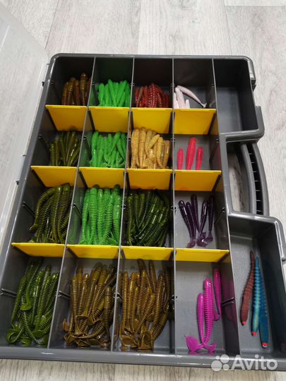 Силиконовые приманки- судак, щюка окунь в подарок