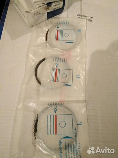 Кольца поршневые 4SFE Toyota