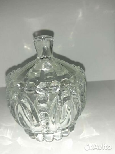 Хрустальная икорница