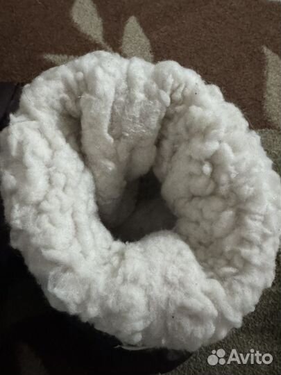 Пинетки-ботинки зимние на овчине