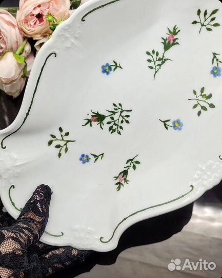 Фарфоровое блюдо Германия