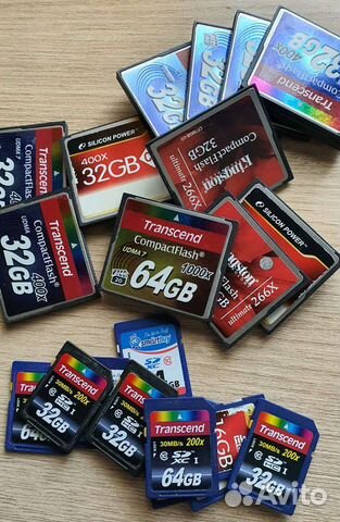 Compact Flash / SD карты памяти