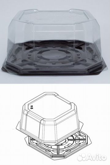 Контейнер для торта