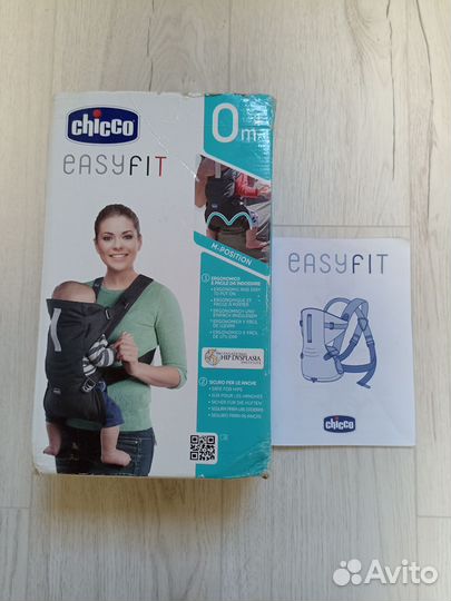 Рюкзак переноска кенгуру chicco easyfit
