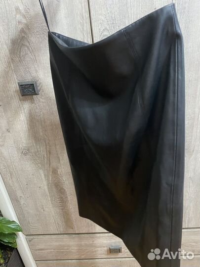 Кожаная юбка