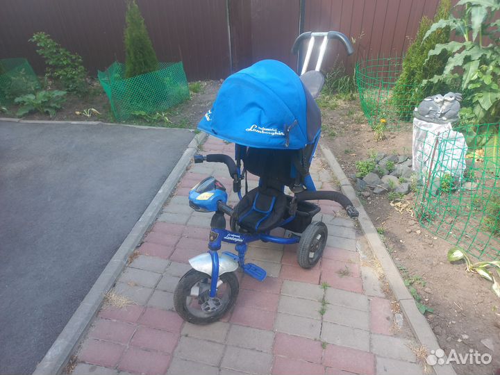 Детский трехколесный велосипед бу