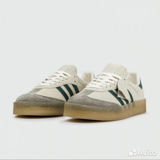 Кеды Adidas Samba x Clarks Fieg Grey Green