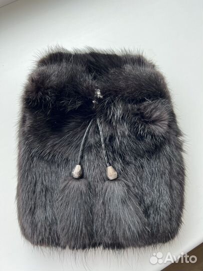 Шапка норковая женская