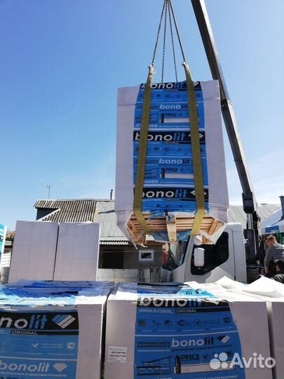 Газобетонные блоки Бонолит с доставкой