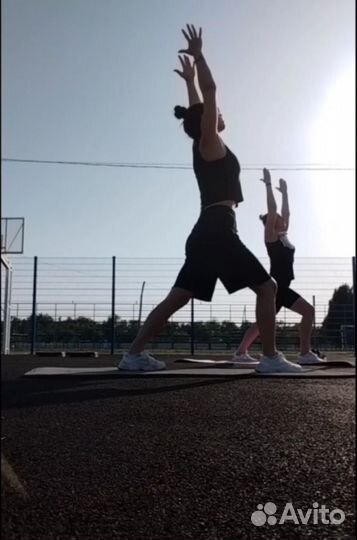 Аэройога, степ аэробика, стретчинг