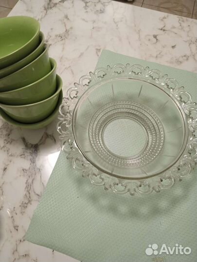 Салатники и блюдо