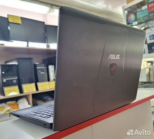 Игровой ноутбук asus ROG GL552VW (Core-i7, 8GB, GT