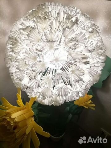 Торшер розы, пионы, одуванчики, ромашки, подарки