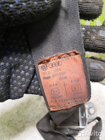 Ремень безопасности Фольксваген Гольф 2 Джетта 2