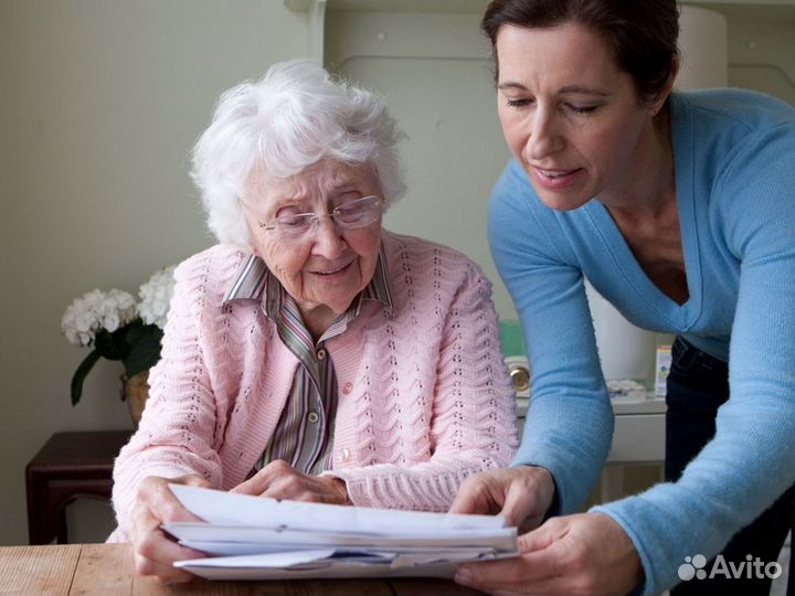 Услуги сиделки медсестры / проживание