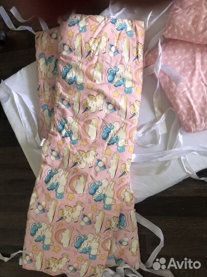 Бортики в детскую кроватку