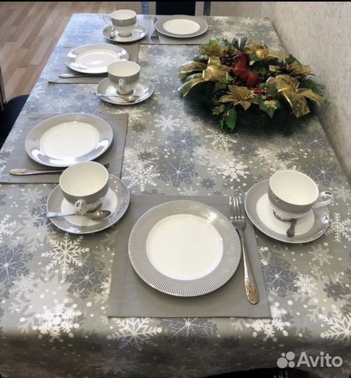 Скатерть новогодняя