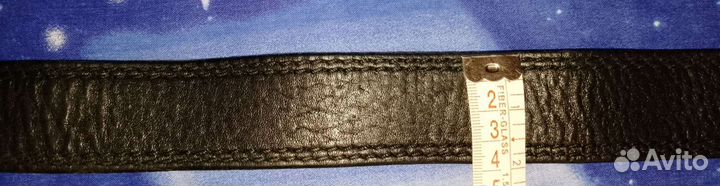 Мужской кожаный ремень