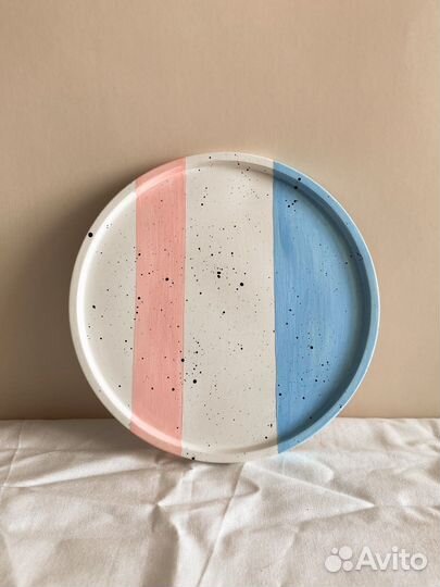 Подставка интерьерная, из гипса