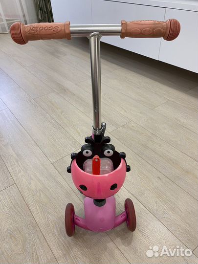 Самокат детский трехколесный бу