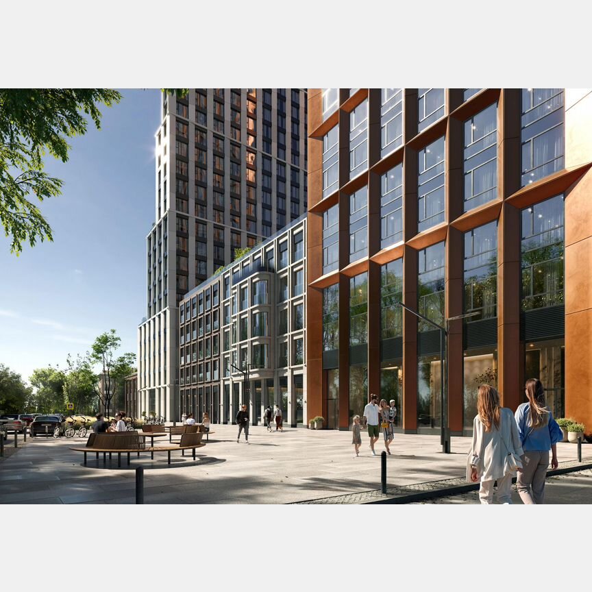 2-к. квартира, 60,5 м², 9/44 эт.