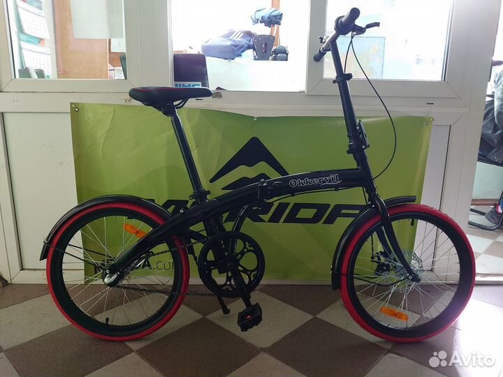 Велосипед складной okkervil 3 скорости