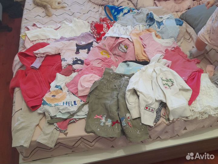 Детские вещи пакетом на 80-86